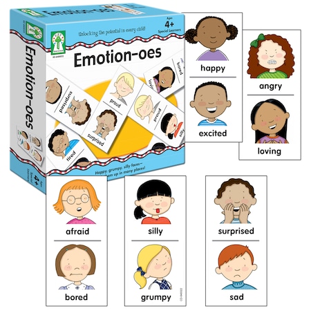 Carson Dellosa Education Emotion-oes Game 840022
